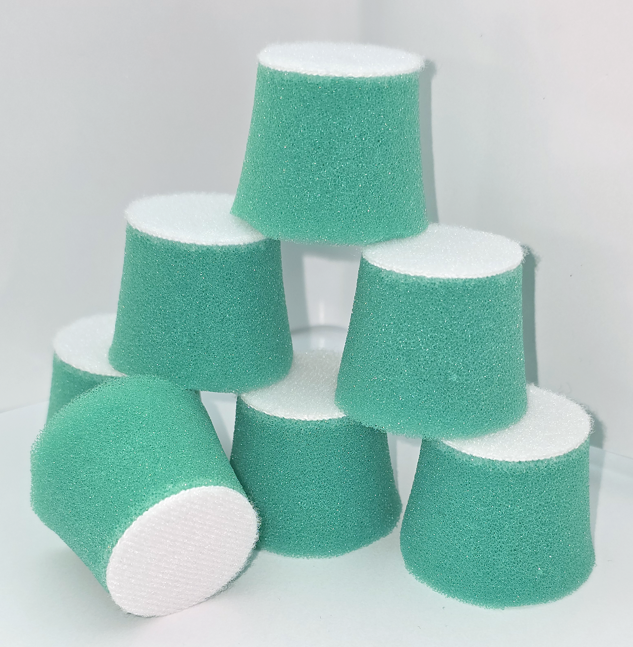 🟢 PAD CUT CERAWAXX – Vert _  Ø 125mm / Ø 80 mm / Ø 30 mm