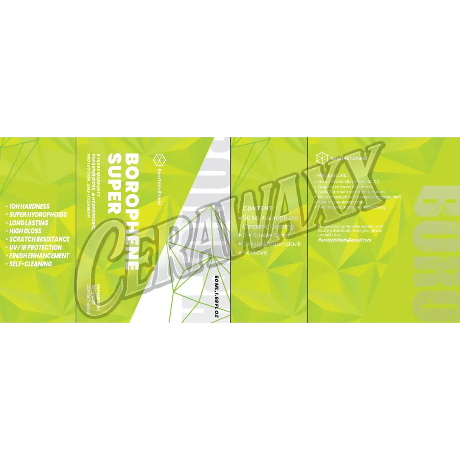 Ceramique BOROPHENE – Protection exclusive France - SUPER - Produit Extérieur